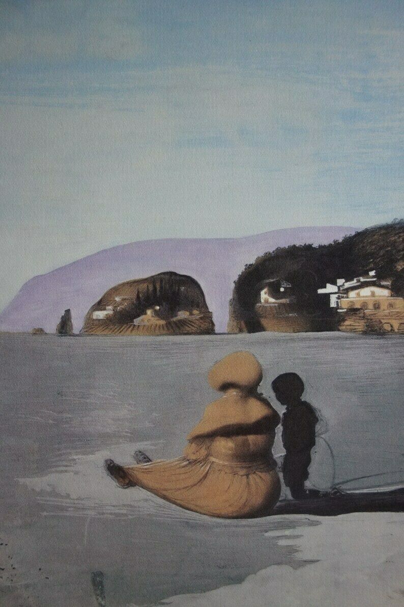 Fine Surrealist Limited Edition Print, Salvador Dali, Signed & Numbered In Pencil photo buy