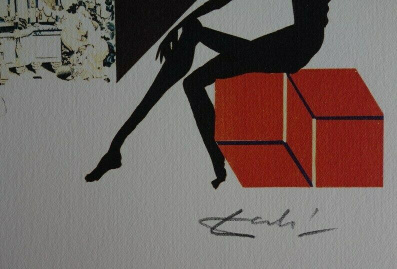 Fine Surrealist Limited Edition Print, Butterfly, Salvador Dali, Signed & Numbered In Pencil photo 224.0
