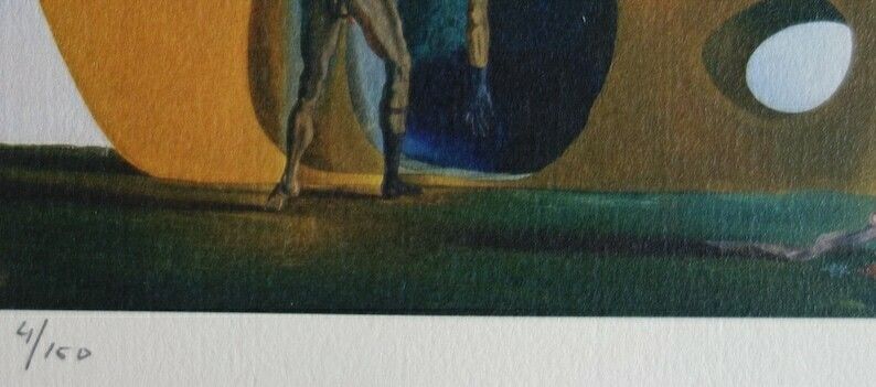Fine Surrealist Limited Edition Print, Salvador Dali, Signed & Numbered In Pencil photo 196.0