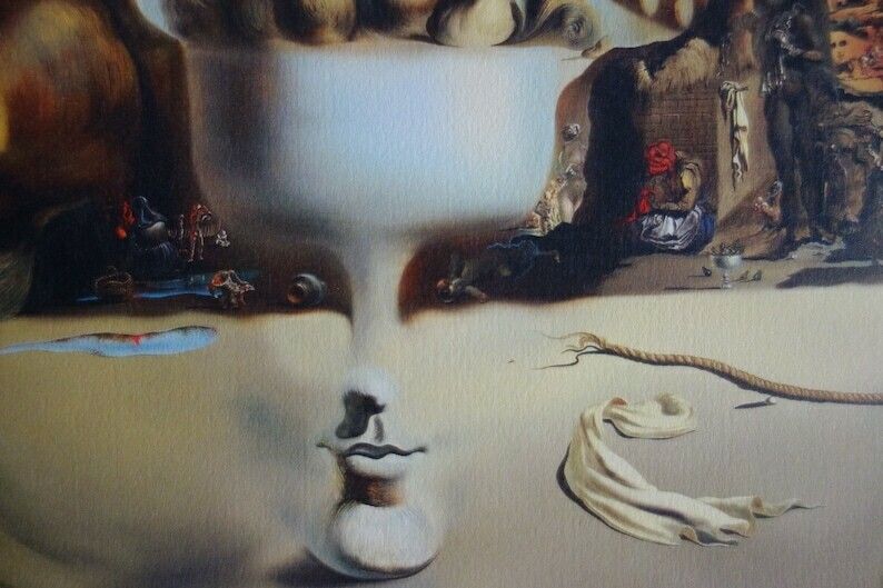 Fine Surrealist Limited Edition Print, Salvador Dali, Signed & Numbered In Pencil photo for sale