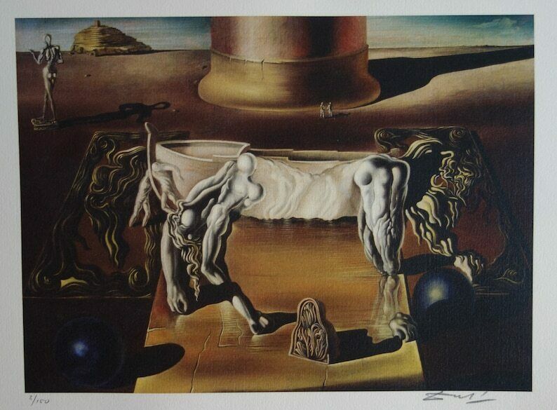 Fine Surrealist Limited Edition Print, Salvador Dali, Signed & Numbered In Pencil