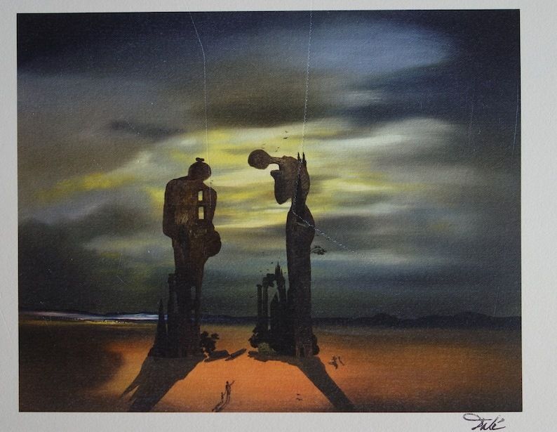 Fine Surrealist Edition Print, Salvador Dali, Signed & Stamped