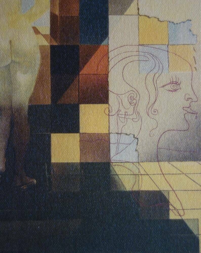 Fine Surrealist Limited Edition Print, Salvador Dali, Signed & Numbered In Pencil photo 183.0