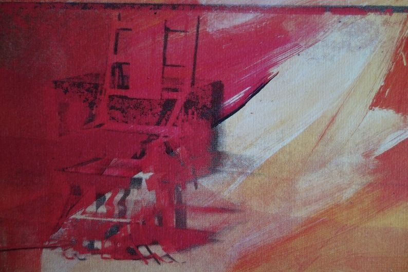 Fine Pop Art Limited Edition Print – Electric Chair Series, Andy Warhol, Signed & Numbered photo buy