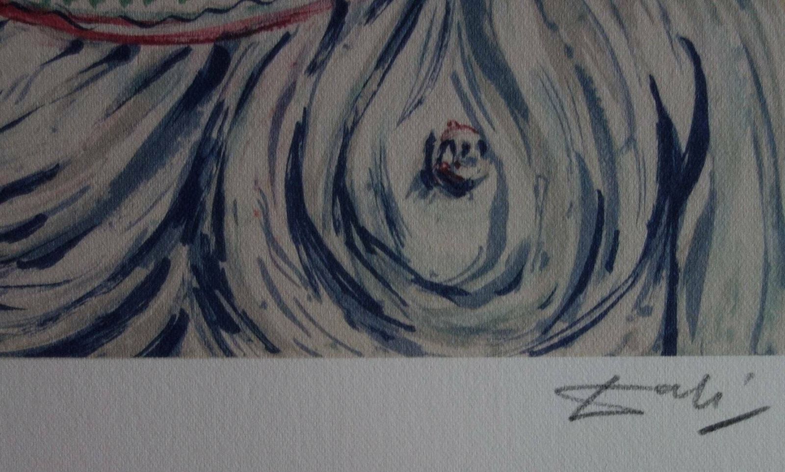 Fine Surrealist Limited Edition Print, Salvador Dali, Signed & Numbered In Pencil photo vinterior