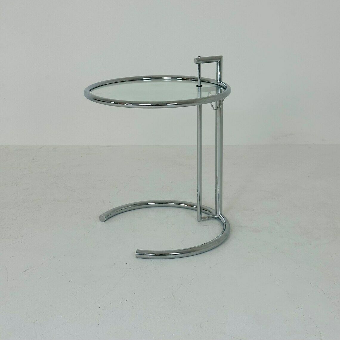Mid Century Vintage Style Of The Adjustable Table E 1027 By Eileen Gray Italy 1990s