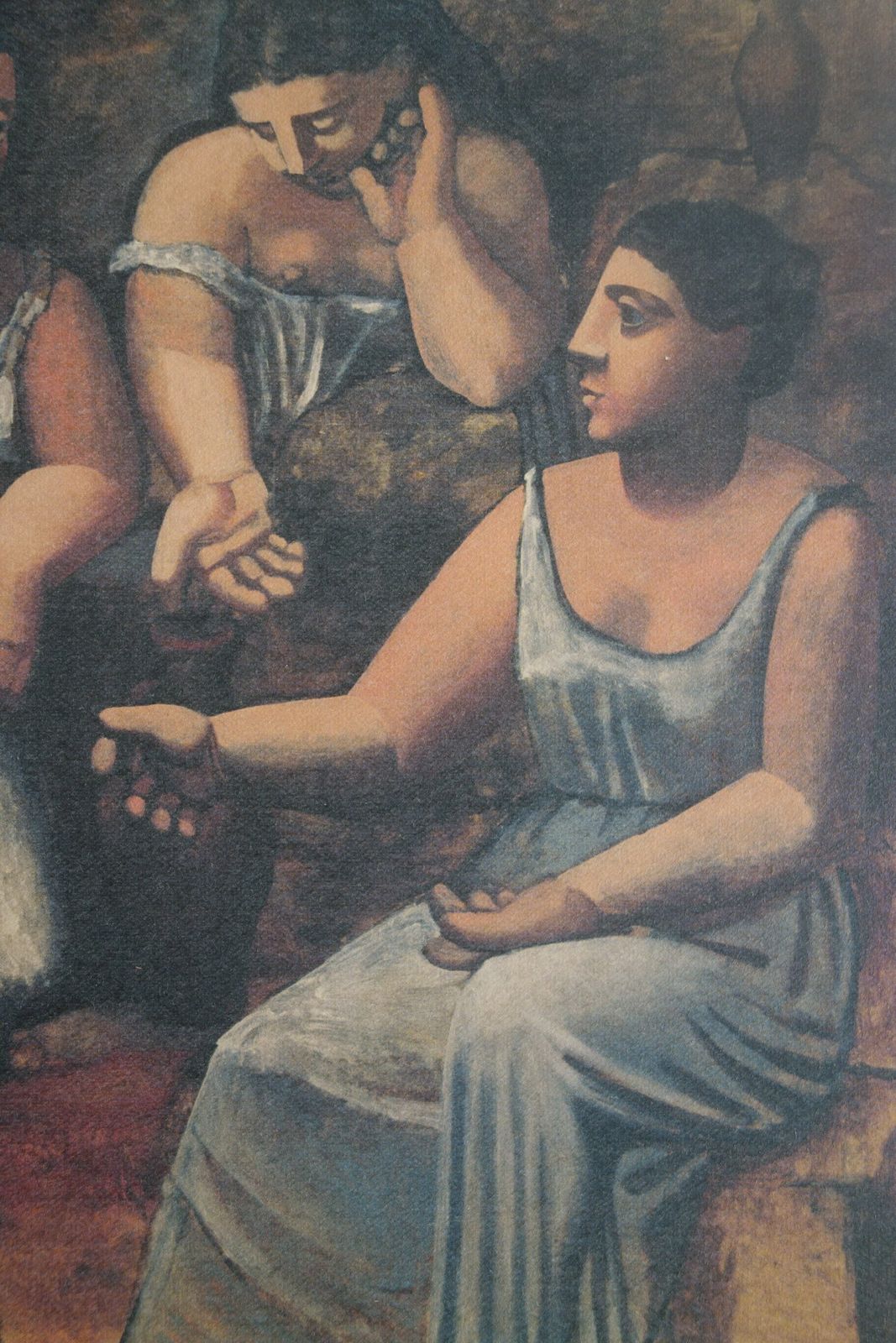 Fine Rose Period Edition Print   Three Women, Pablo Picasso, Signed & Stamped photo for sale