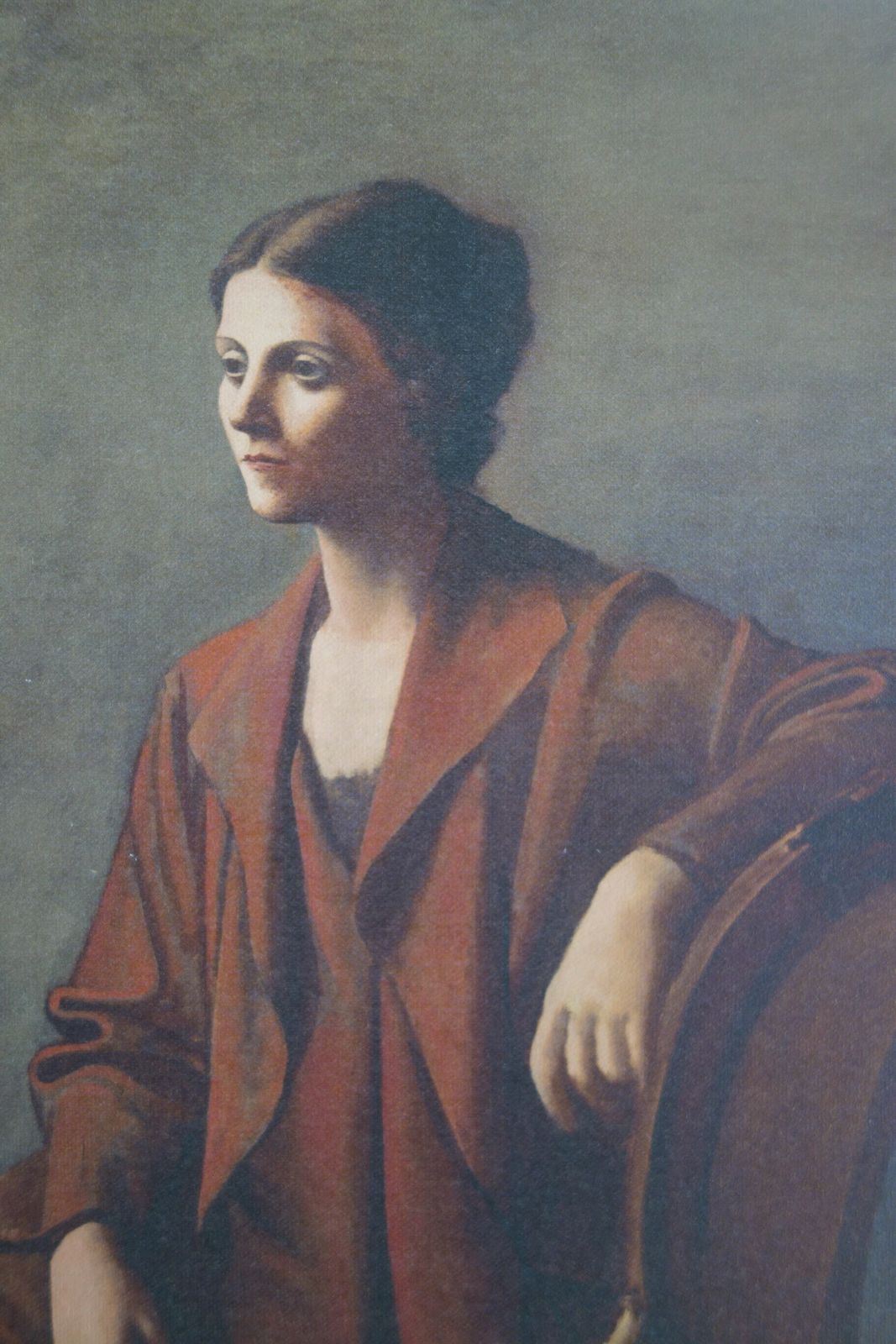 Fine Cubist Limited Edition Print   Rose Period Portrait Of A Woman, Pablo Picasso, Signed & Numbered photo Art