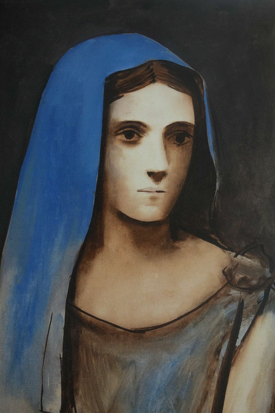 Fine Cubist Limited Edition Print   Blue Period Portrait Of A Woman, Pablo Picasso, Signed & Numbered photo for sale