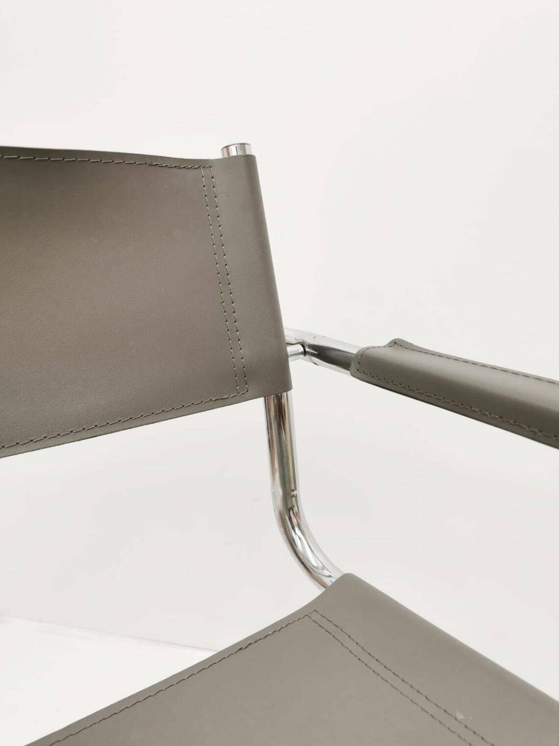 photo vintage 1 Of 2 Model Mg5 Centro Studi Desk Chair By Mart Stam & Marcel Breuer For Matteo Grassi, 1970s