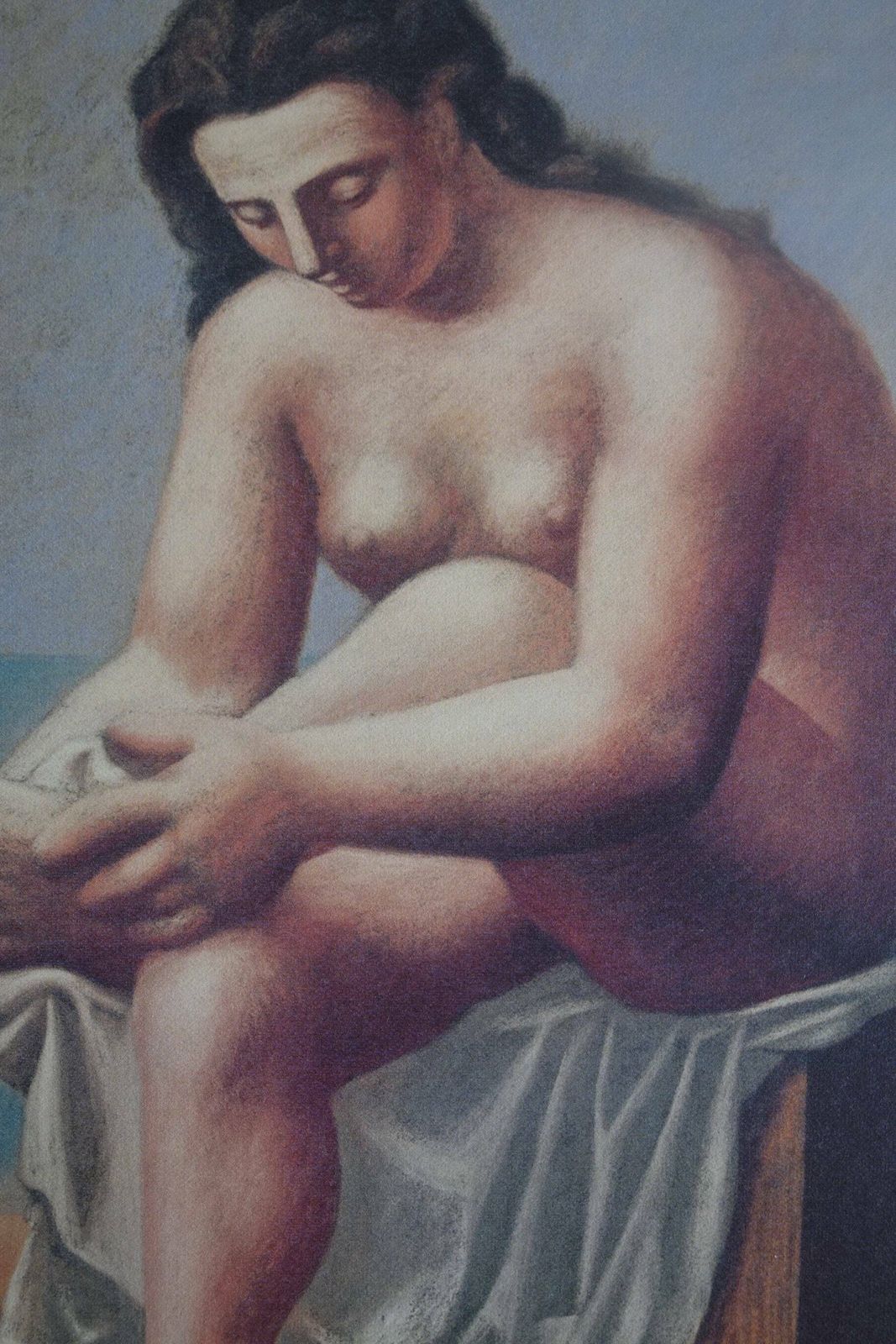 Fine Cubist Limited Edition Print   Blue Period Portrait Of A Woman, Pablo Picasso, Signed & Numbered photo for sale