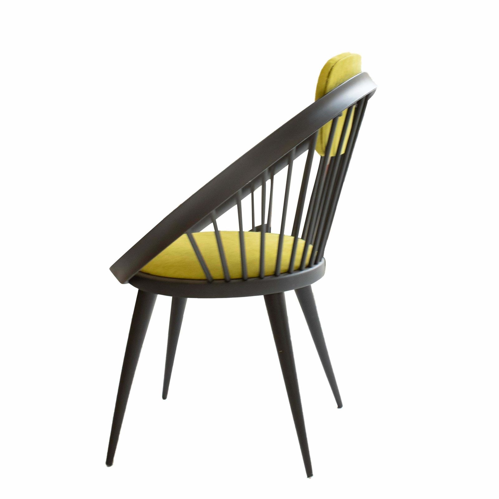 Set Of Four Yngve Ekstrom's Circle Armchairs For Swedese Meubel, Sweden, 1960 photo furniture