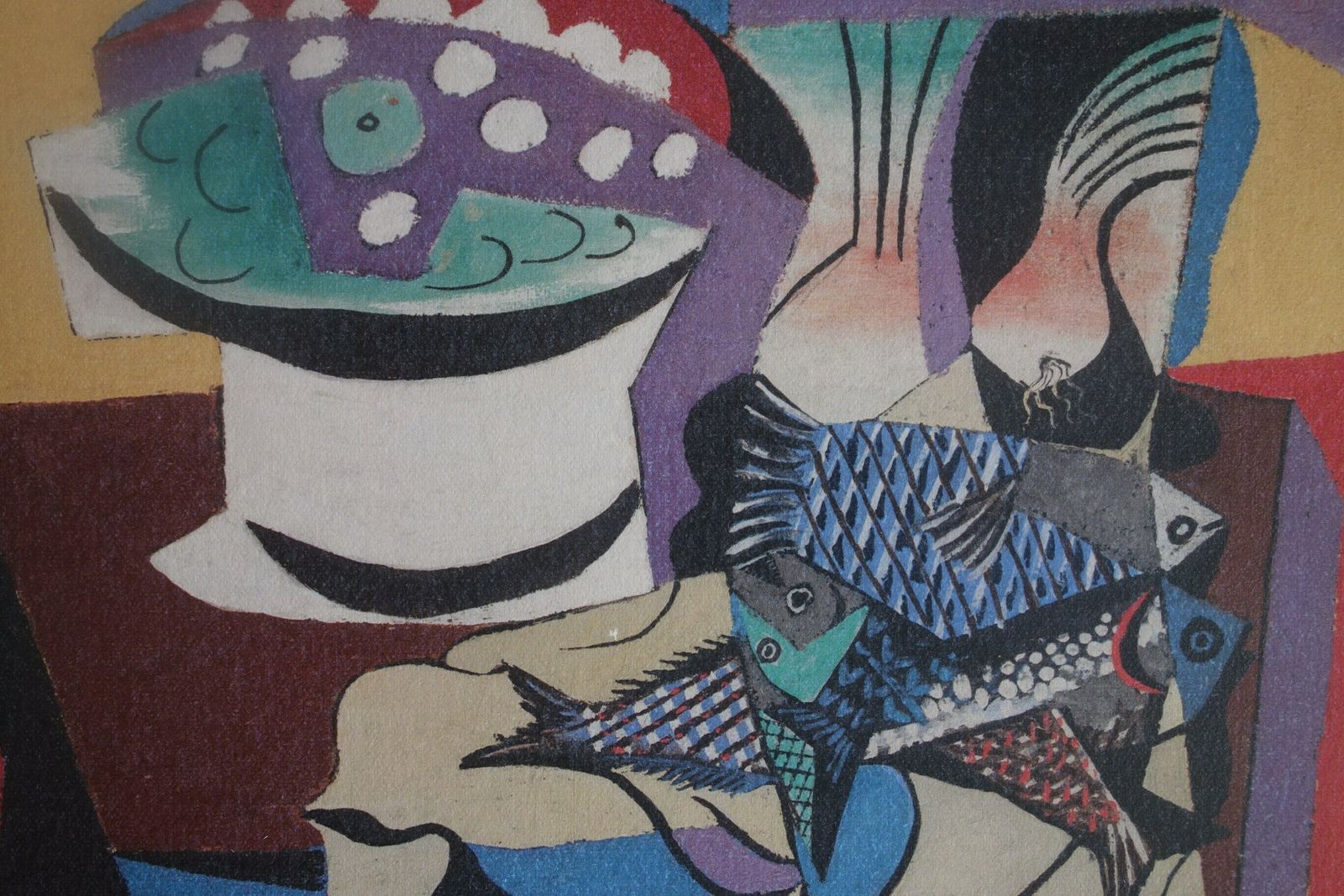 Fine Cubist Limited Edition Print – Still Life, Pablo Picasso, Signed & Numbered photo for sale