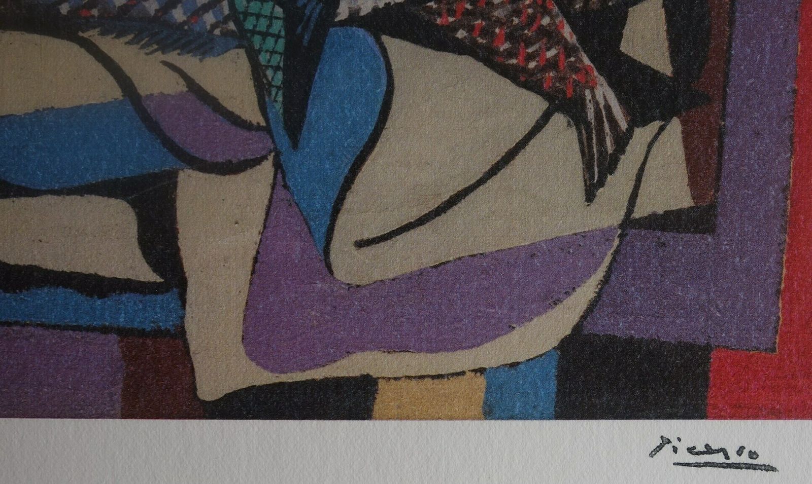 Fine Cubist Limited Edition Print – Still Life, Pablo Picasso, Signed & Numbered photo vinterior