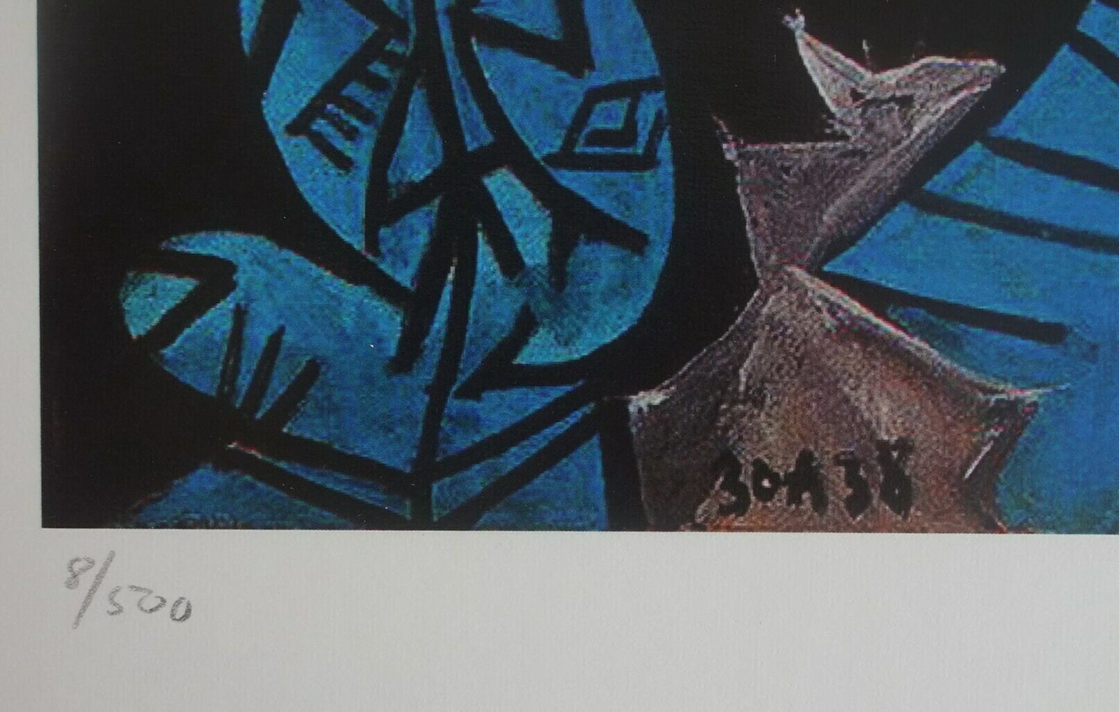 Fine Cubist Limited Edition Print   Portrait Of A Man, Pablo Picasso, Hand Signed & Numbered photo Art