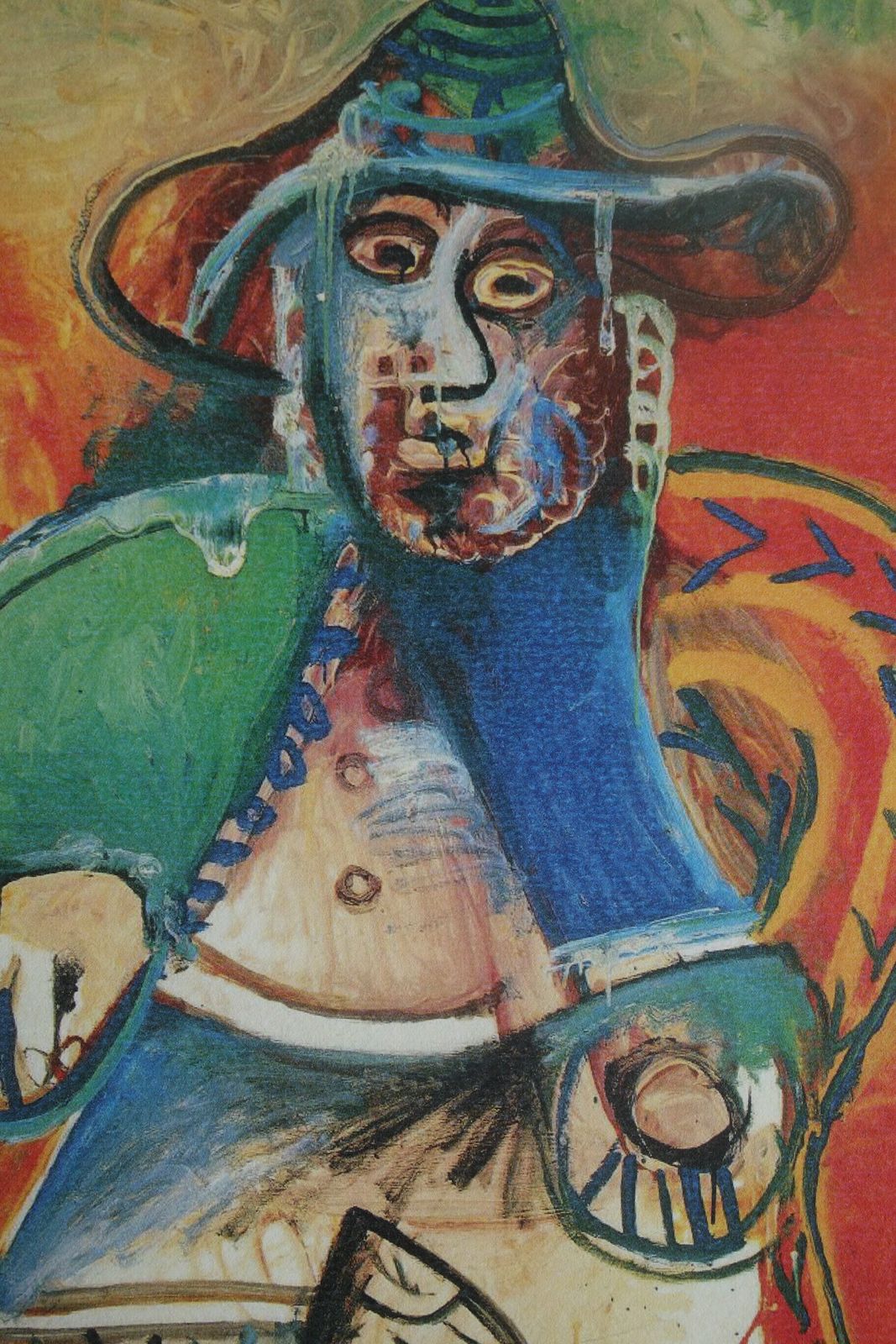 Fine Cubist Edition Print   Portrait Of A Musketeer, Pablo Picasso, Signed & Stamped photo furniture