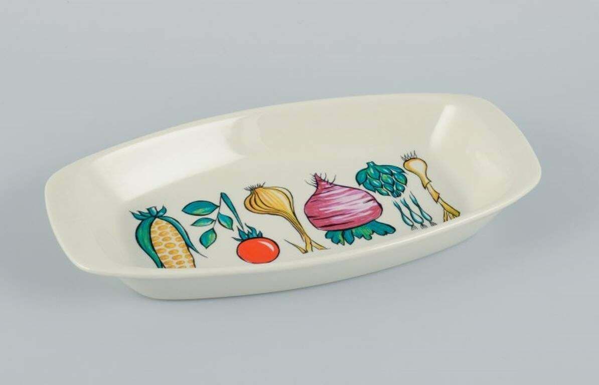Villeroy & Boch, Luxembourg. "Primabella" Large Bowl, Sauce Boat, And Platter photo buy