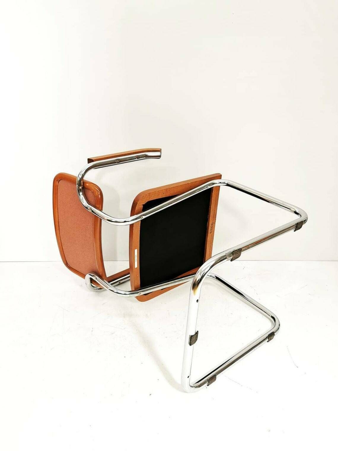 photo for sale 1 Of 6 Marcel Breuer B32 Upholstered Cesca Armchair  Bauhaus Design By Bene