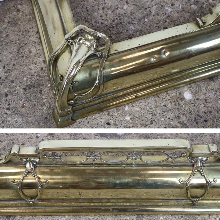 Antique Brass Fender photo furniture