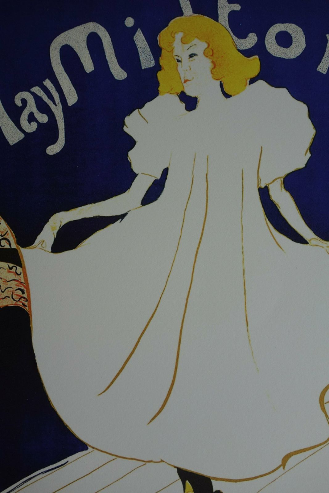 Fine Art Deco Post Impressionist Limited Edition Print, Henri De Toulouse Lautrec, Signed & Numbered photo furniture