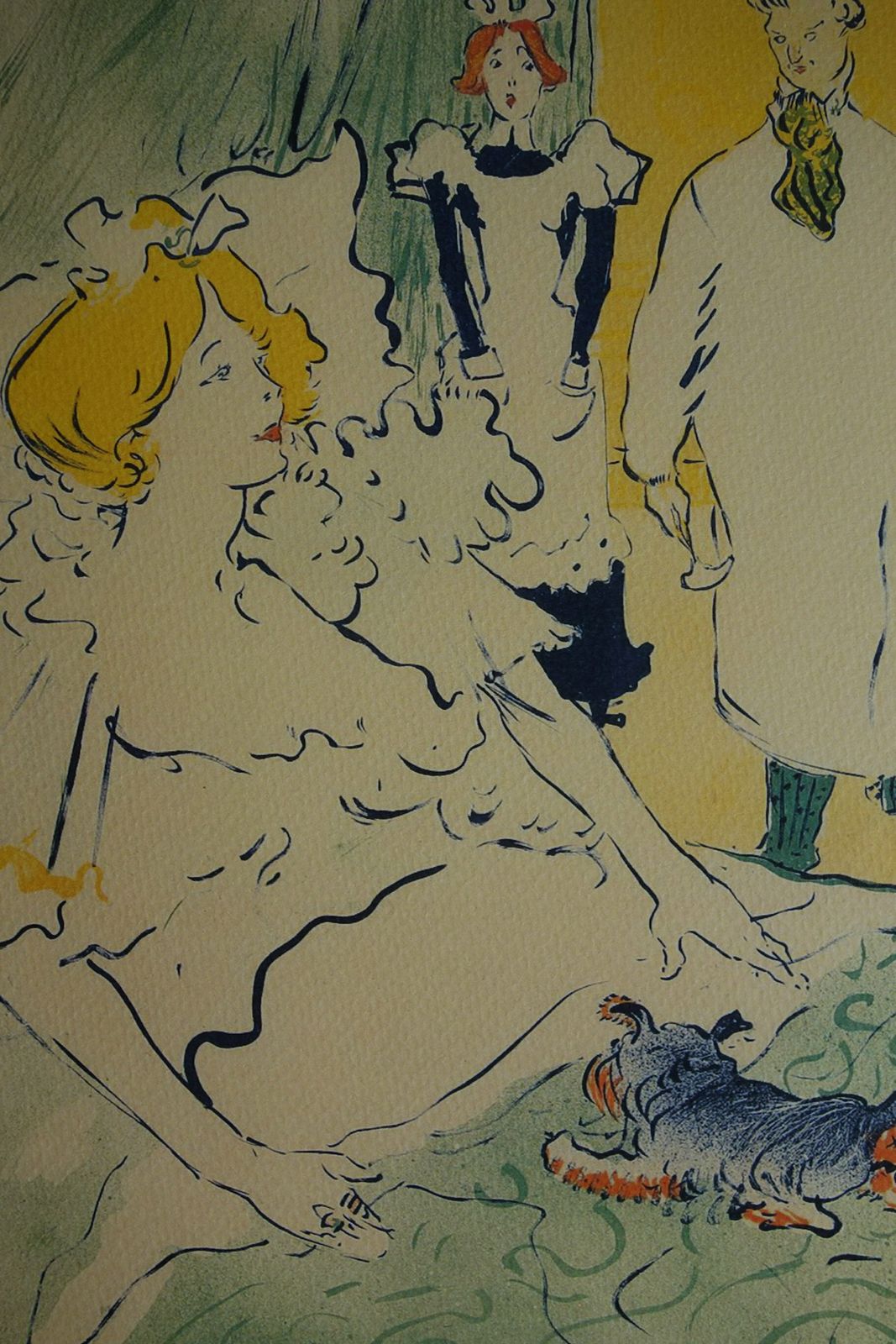Fine Art Deco Post Impressionist Limited Edition Print, Henri De Toulouse Lautrec, Signed & Numbered photo for sale