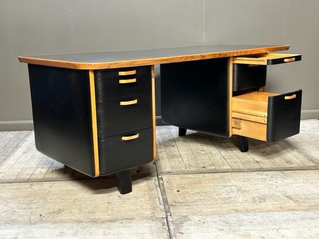 Large Desk By Gunnar Ericsson For Atvidaberg   1950s photo for sale