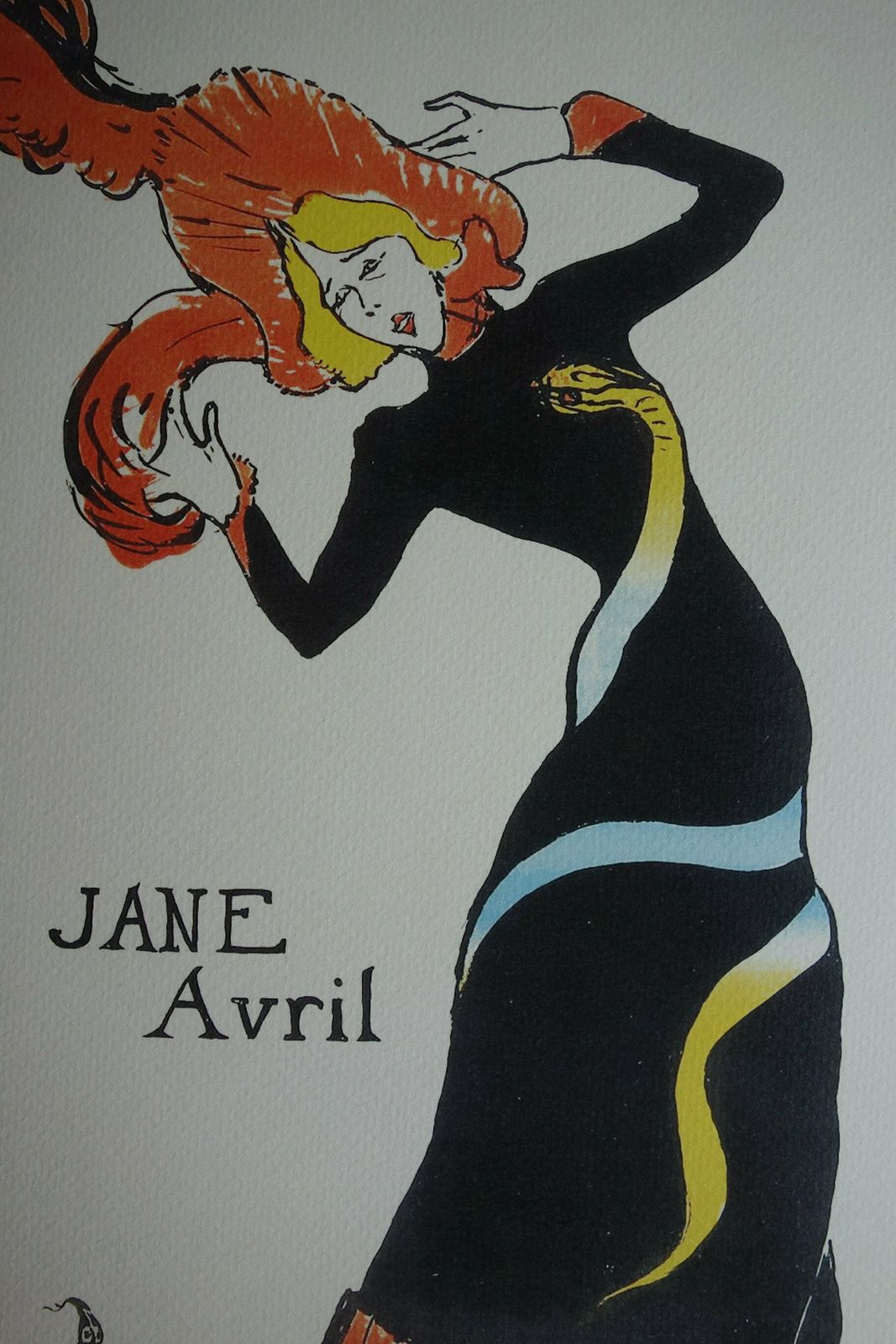 Fine Art Deco Post Impressionist Limited Edition Print, Henri De Toulouse Lautrec, Signed & Numbered photo furniture