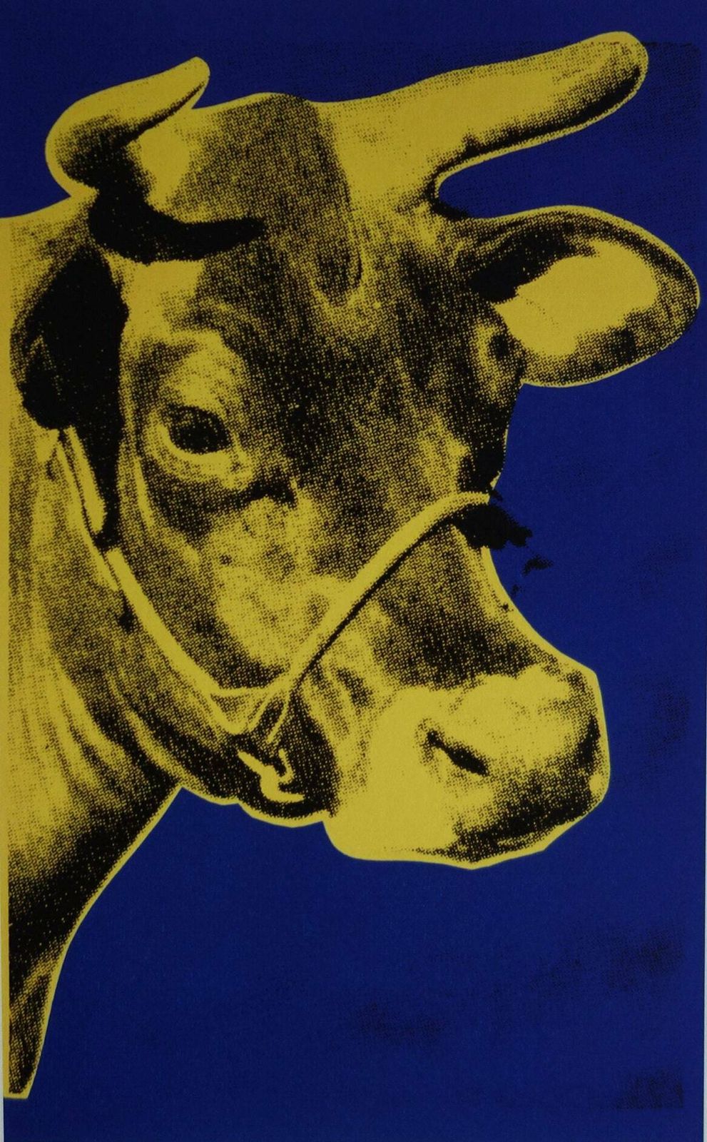Fine Pop Art Limited Edition Print – Cow, Andy Warhol, Signed & Numbered With Estate Stamp photo furniture