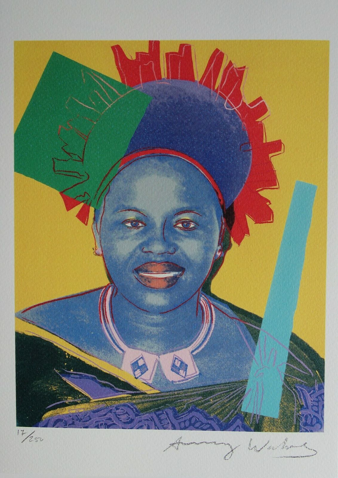 Fine Pop Art Limited Edition Print – Celebrity Portrait Series, Andy Warhol, Signed & Numbered