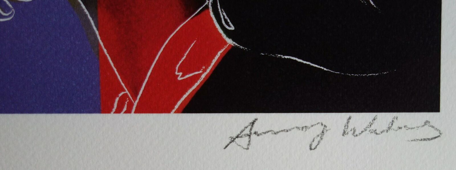 Fine Pop Art Limited Edition Print – Celebrity Portrait Series, Andy Warhol, Signed & Numbered photo for sale