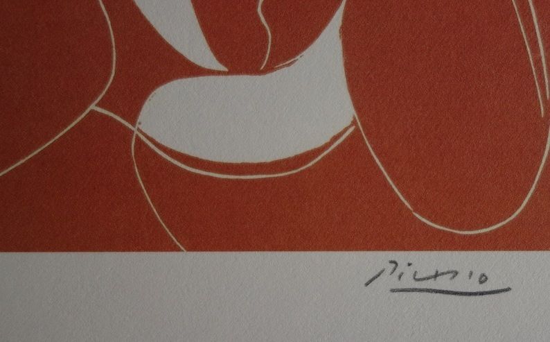 Fine Cubist Limited Edition Print   Buste De Femme, Pablo Picasso, Hand Signed & Stamped photo 208.0