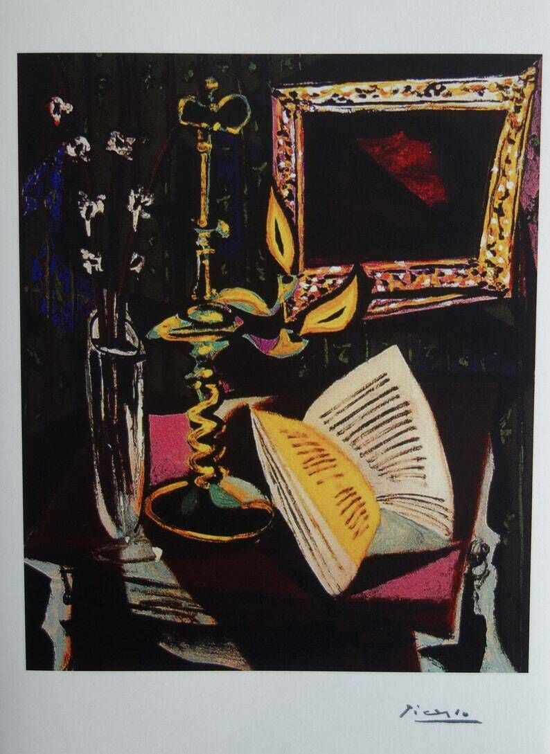 Fine Cubist Limited Edition Print – Still Life, Pablo Picasso, Signed & Numbered