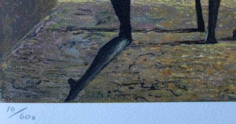 Fine Surrealist Limited Edition Print, Salvador Dali, Signed & Numbered photo 130.0