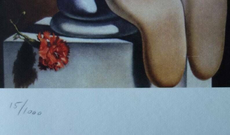 Fine Surrealist Limited Edition Print, Salvador Dali, Signed & Numbered photo Art
