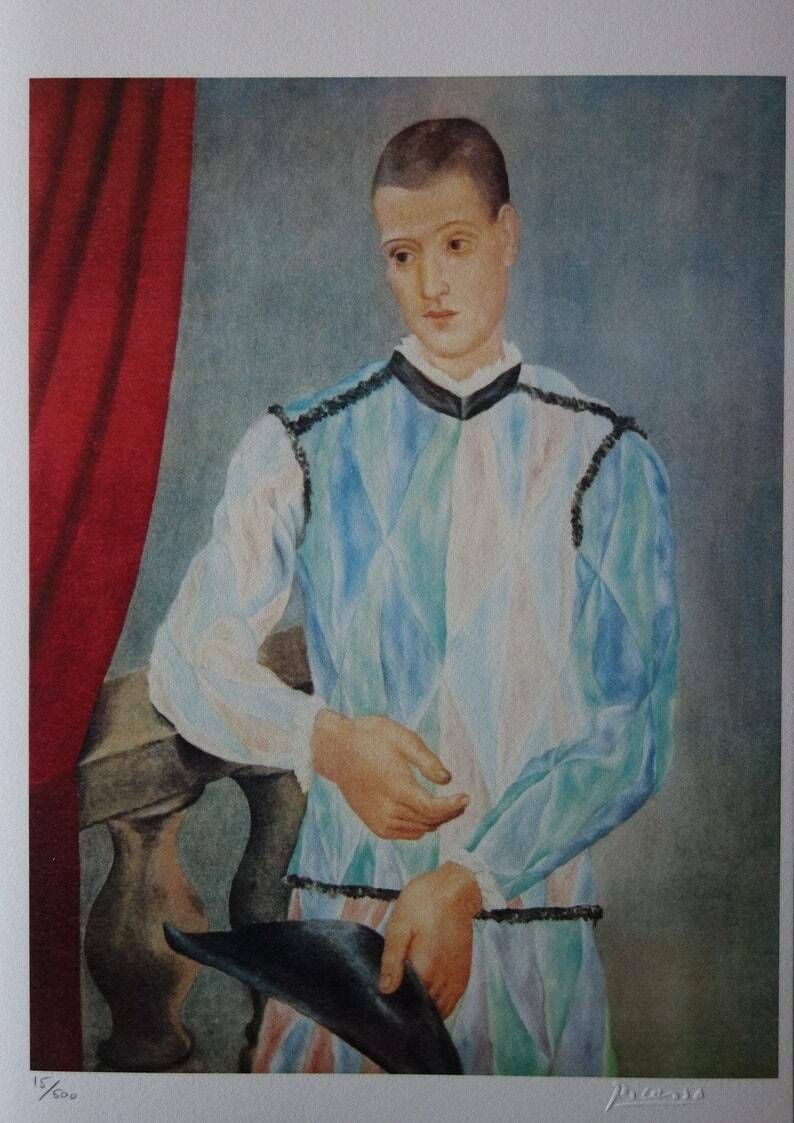 Fine Cubist Limited Edition Print, Pablo Picasso, Signed & Hand Numbered