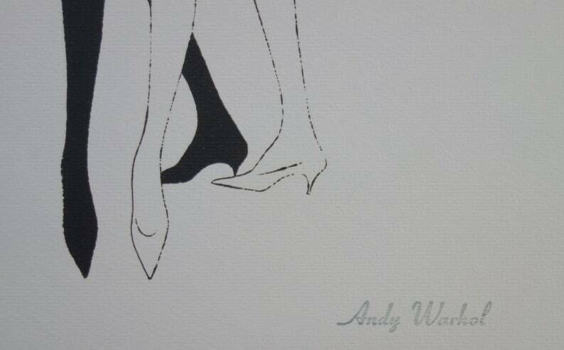 Fine Pop Art Limited Edition Print   Illustration   Woman, Andy Warhol, Signed & Numbered photo for sale