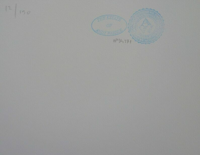 Fine Pop Art Limited Edition Print   Illustration   Cat, Andy Warhol, Signed, Numbered & Stamped With Estate Stamp photo 262.0