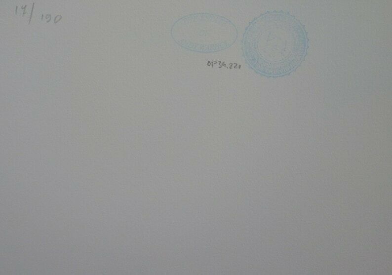 Fine Pop Art Limited Edition Print   Illustration   Cat, Andy Warhol, Signed, Numbered & Stamped With Estate Stamp photo 262.0
