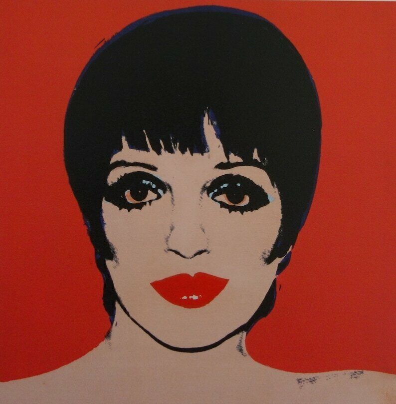 Fine Pop Art Limited Edition Print – Celebrity Portrait Series, Andy Warhol, Signed & Numbered photo furniture