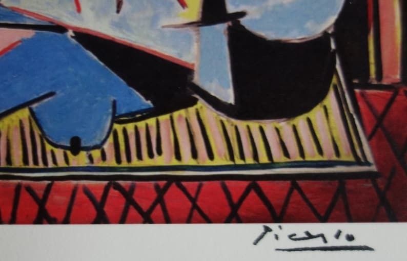 Fine Cubist Limited Edition Print   Nudes, Pablo Picasso, Signed & Stamped photo for sale