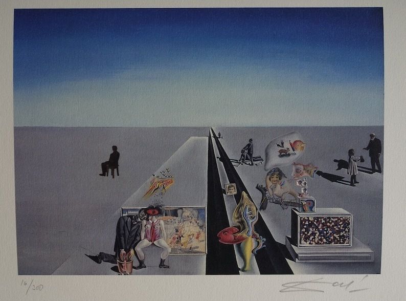 Fine Surrealist Limited Edition Print, Salvador Dali, Signed & Numbered In Pencil