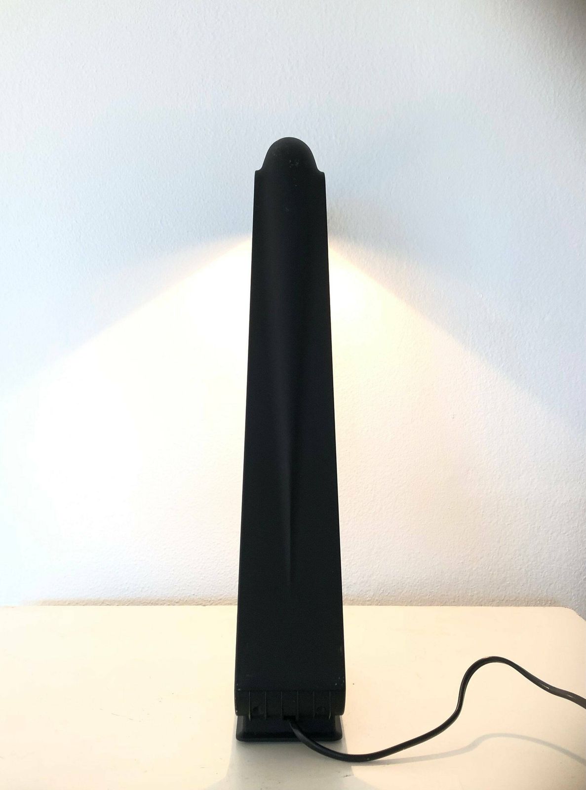 Danish Postmodern Louis Poulsen “Rappe Louis” Vintage Table Lamp In Black   Design By Alfred Homann photo 246.0
