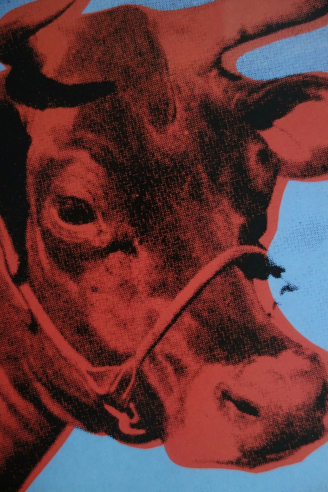 Fine Pop Art Limited Edition Print – Cow, Andy Warhol, Signed & Numbered With Estate Stamp photo for sale