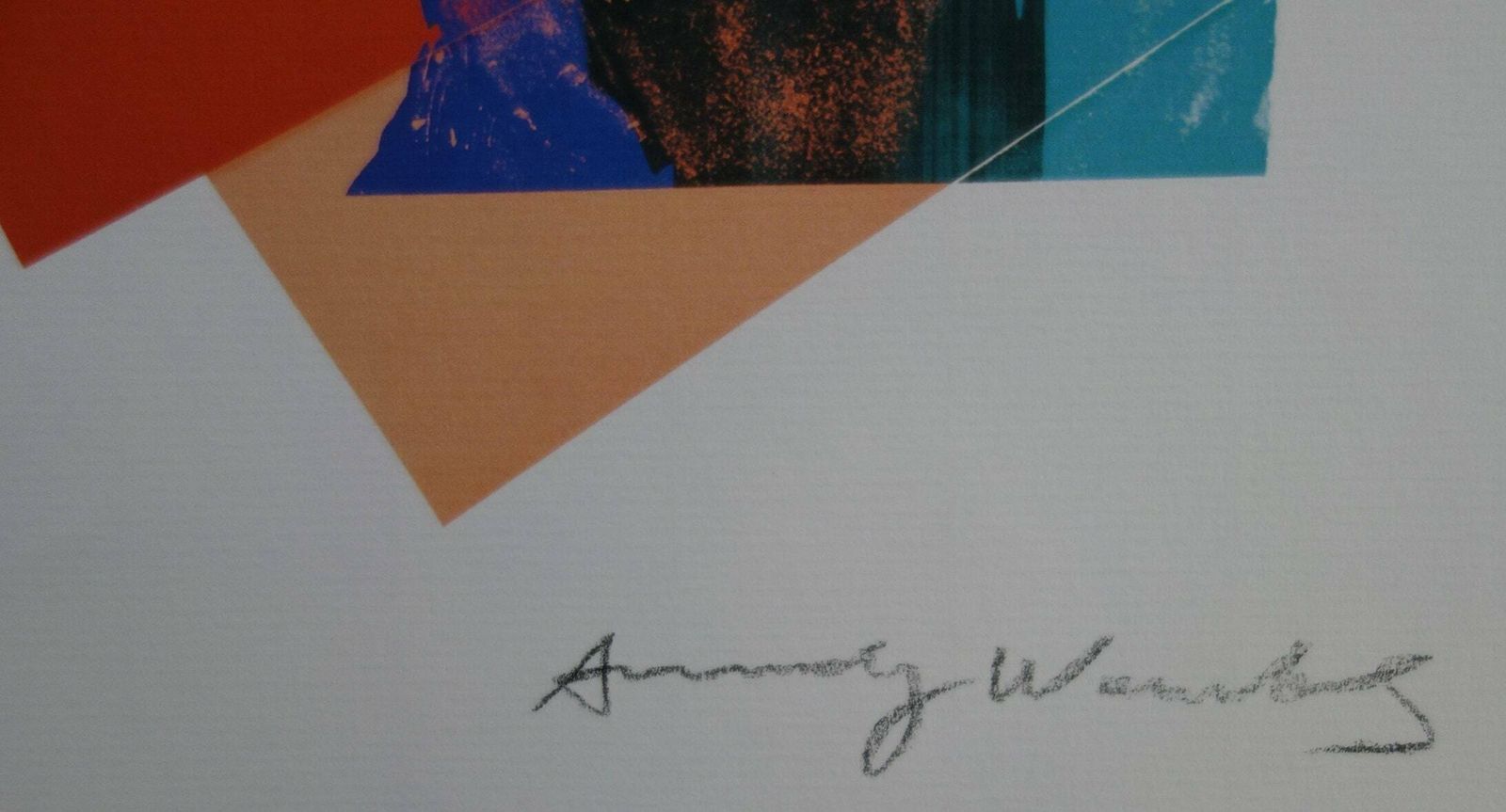 Fine Pop Art Limited Edition Print – Celebrity Portrait Series, Andy Warhol, Signed & Stamped photo Art