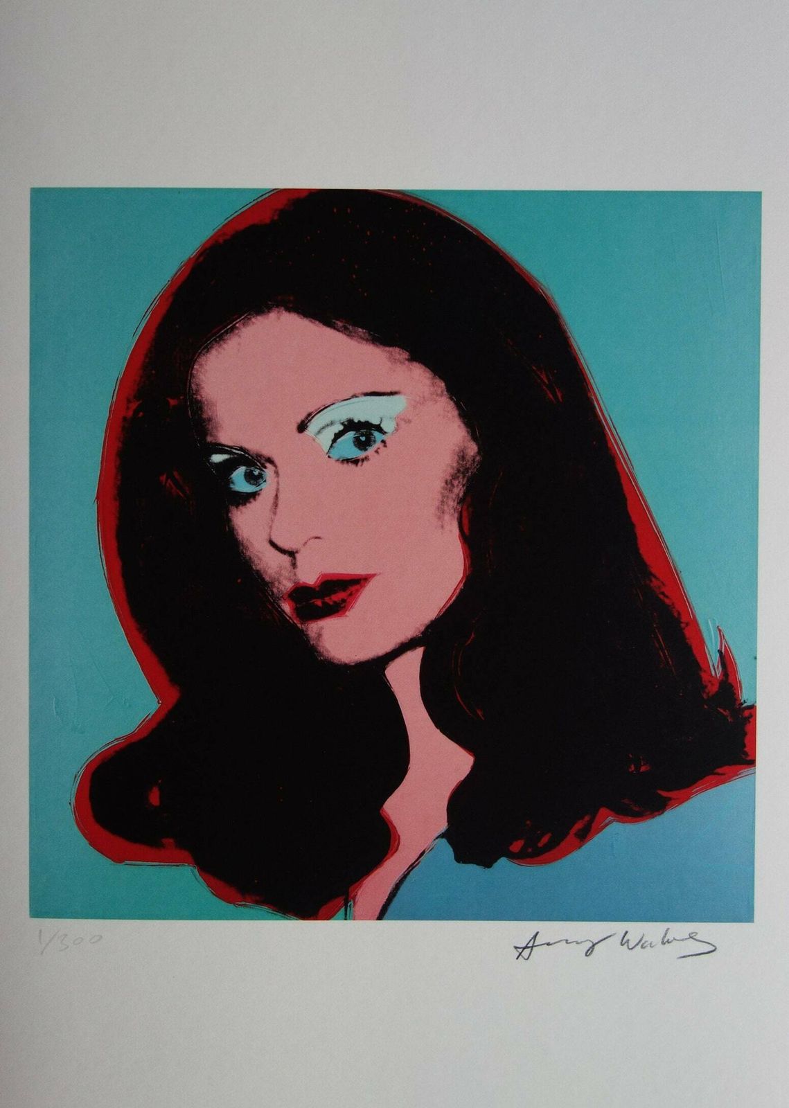 Fine Pop Art Limited Edition Print – Celebrity Portrait Series, Andy Warhol, Signed & Numbered