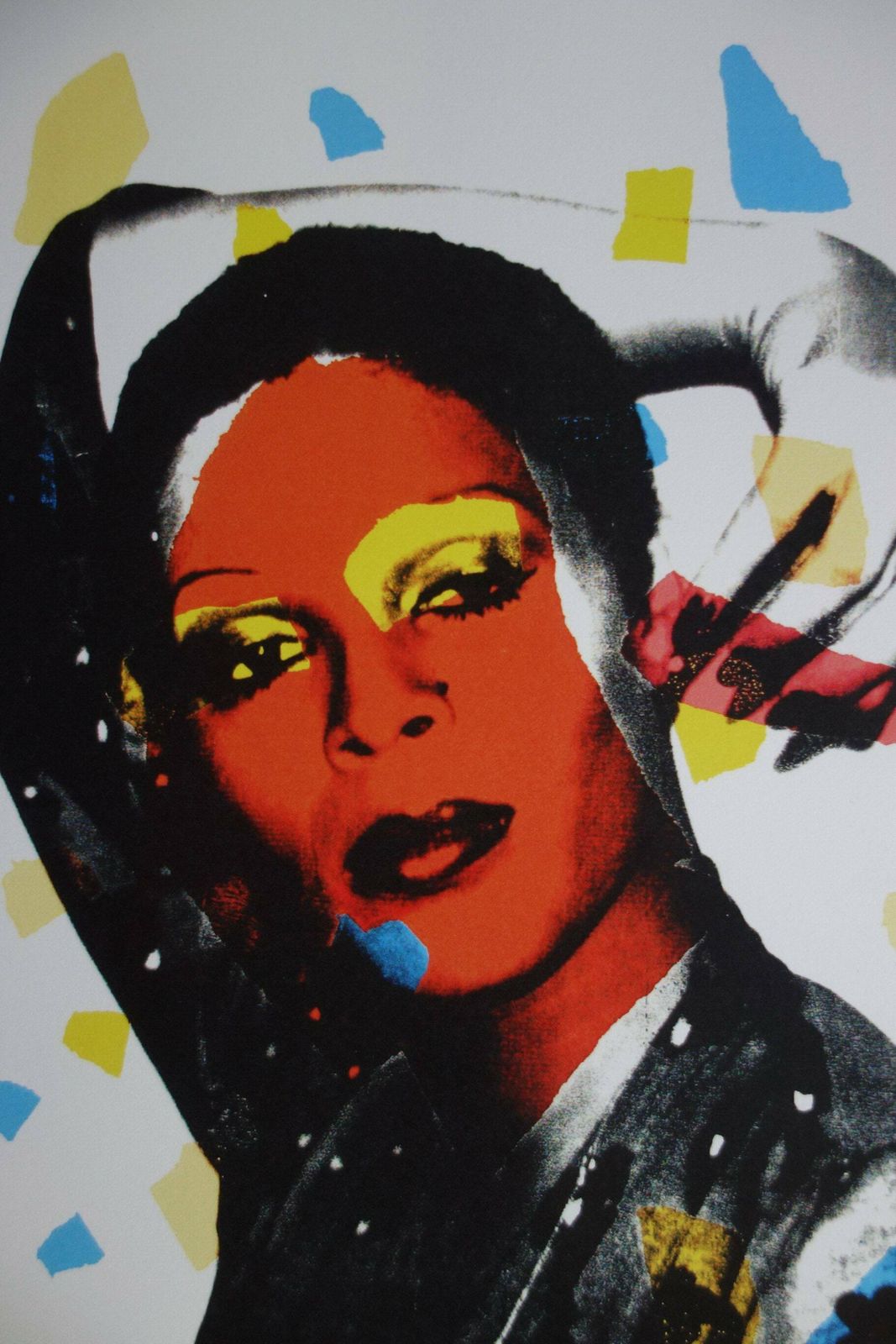 Fine Pop Art Limited Edition Print – Celebrity Portrait Series, Andy Warhol, Signed & Numbered photo furniture