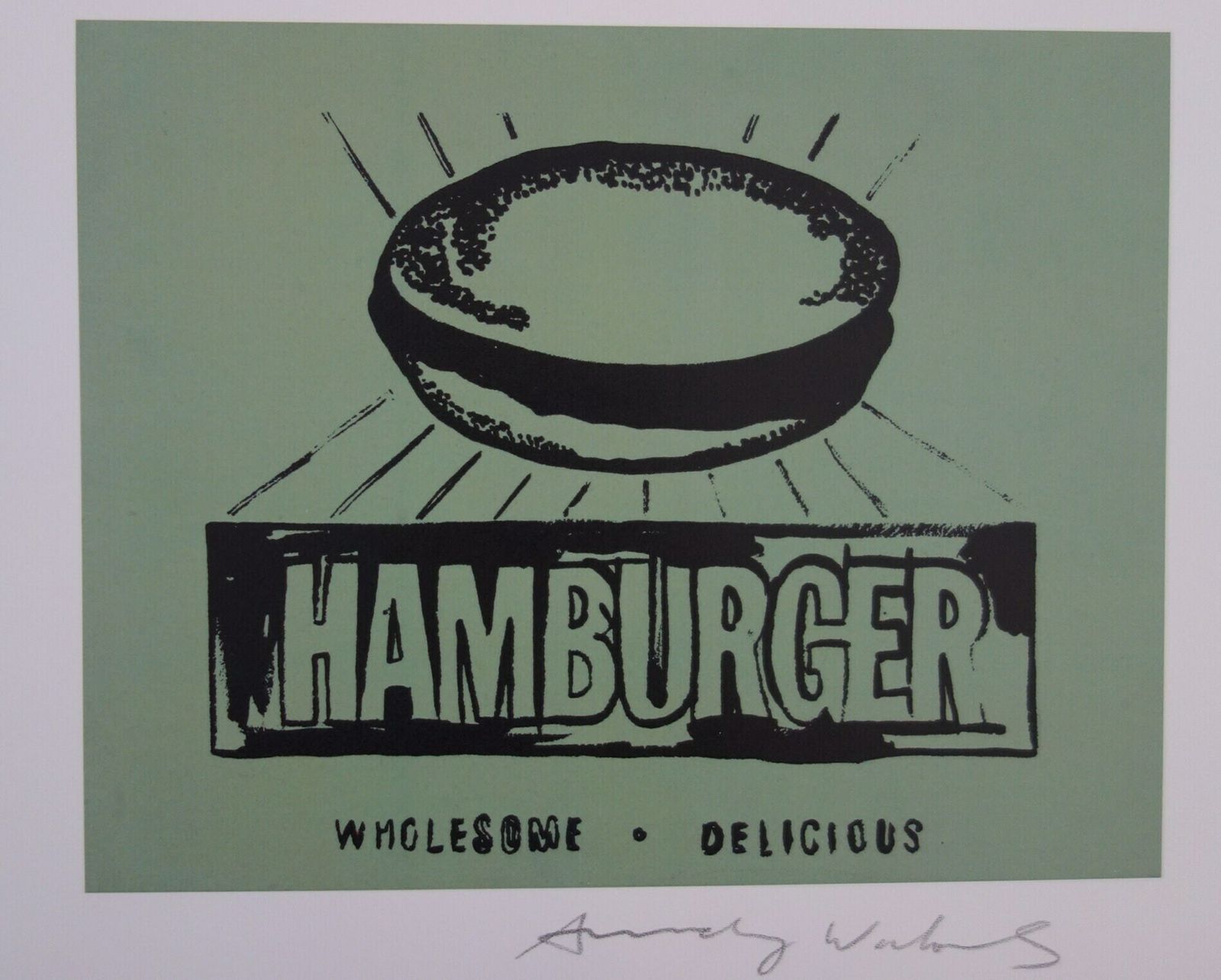 Fine Pop Art Limited Edition Trial Proof Print, Andy Warhol, Signed & Stamped With Estate Stamp