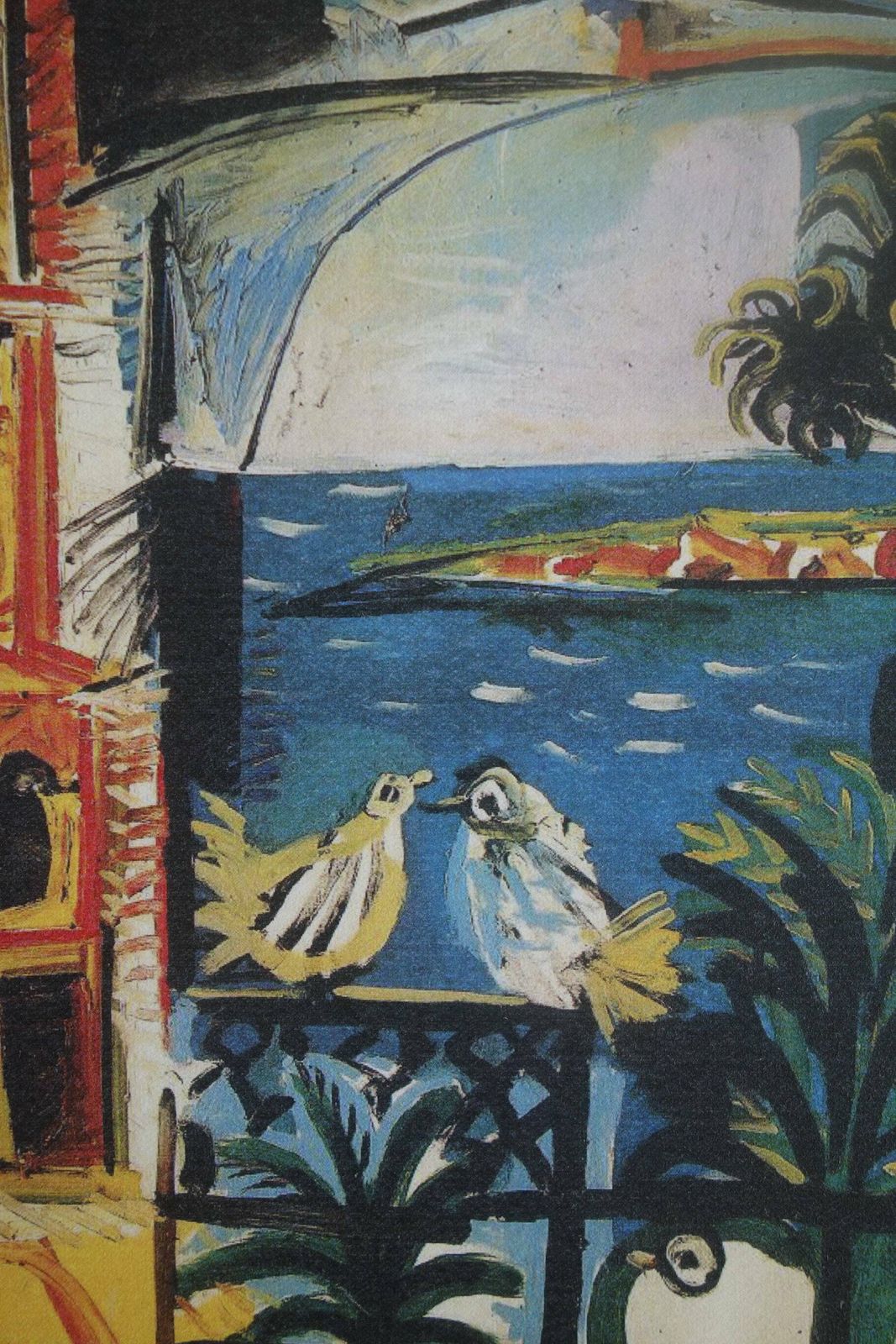 Fine Cubist Limited Edition Print   French Riviera, Birds, Pablo Picasso, Signed & Numbered photo for sale
