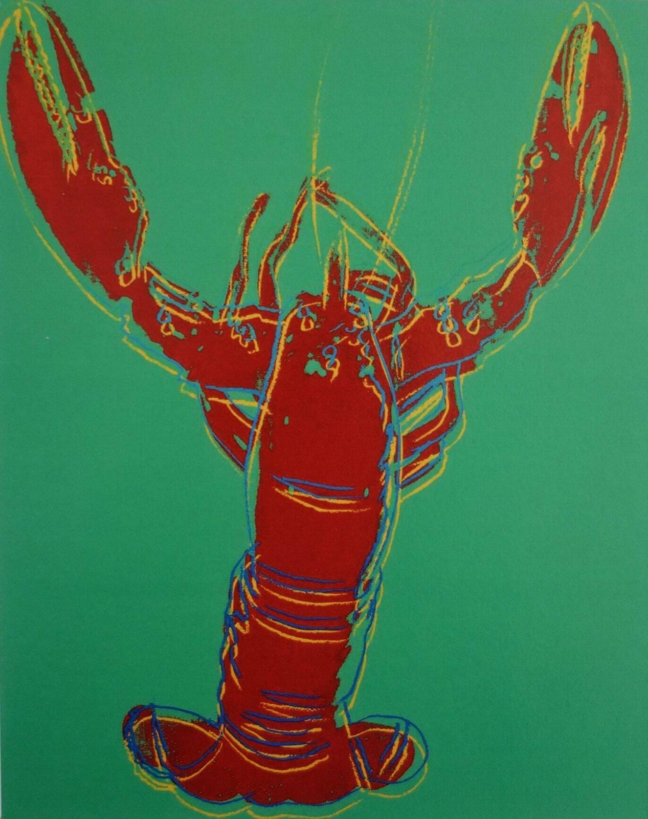Fine Pop Art Limited Edition Trial Proof Print, Andy Warhol, Signed & Stamped With Estate Stamp photo furniture
