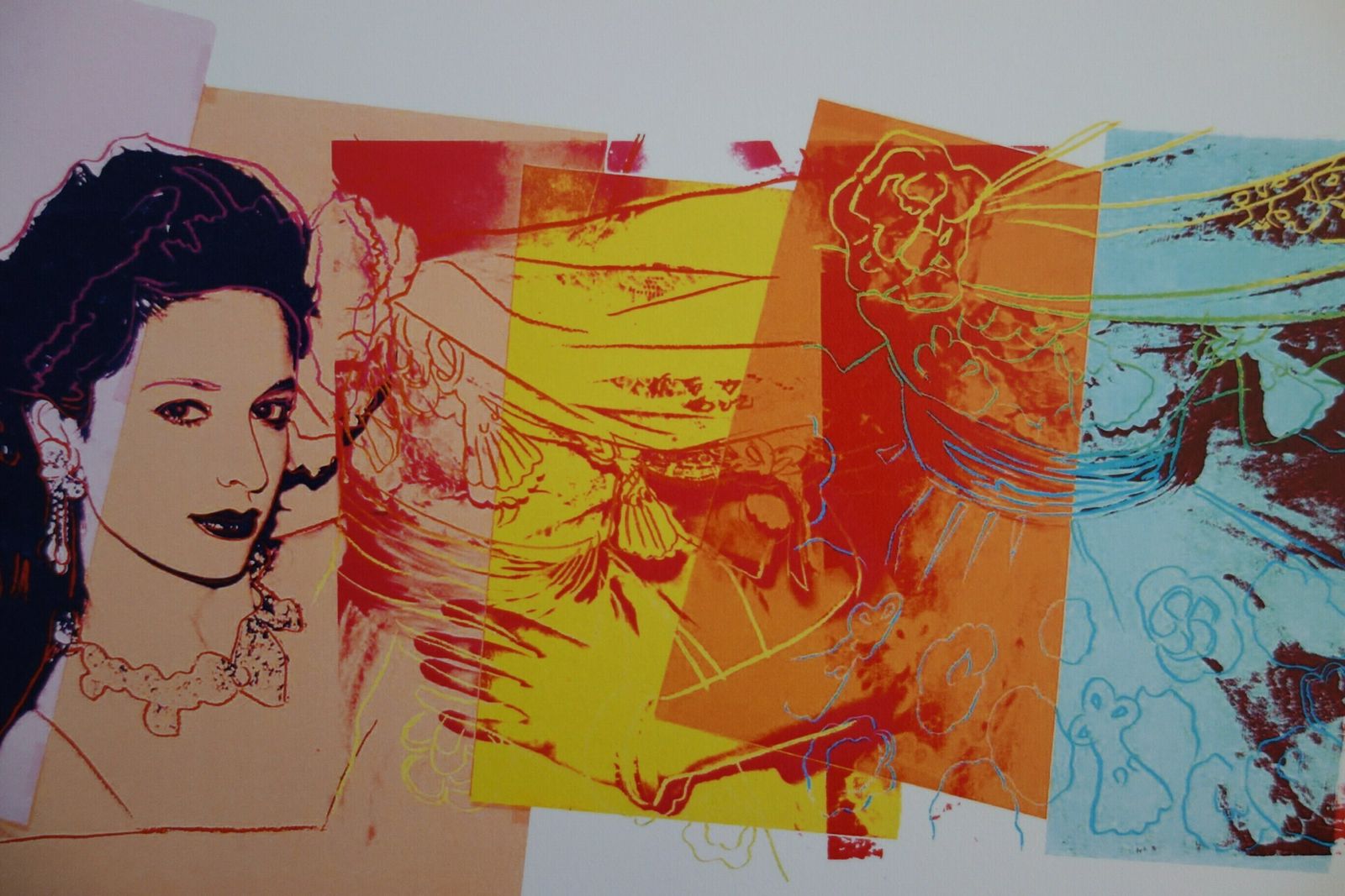 Fine Pop Art Limited Edition Print – Celebrity Portrait Series, Andy Warhol, Signed & Stamped photo furniture